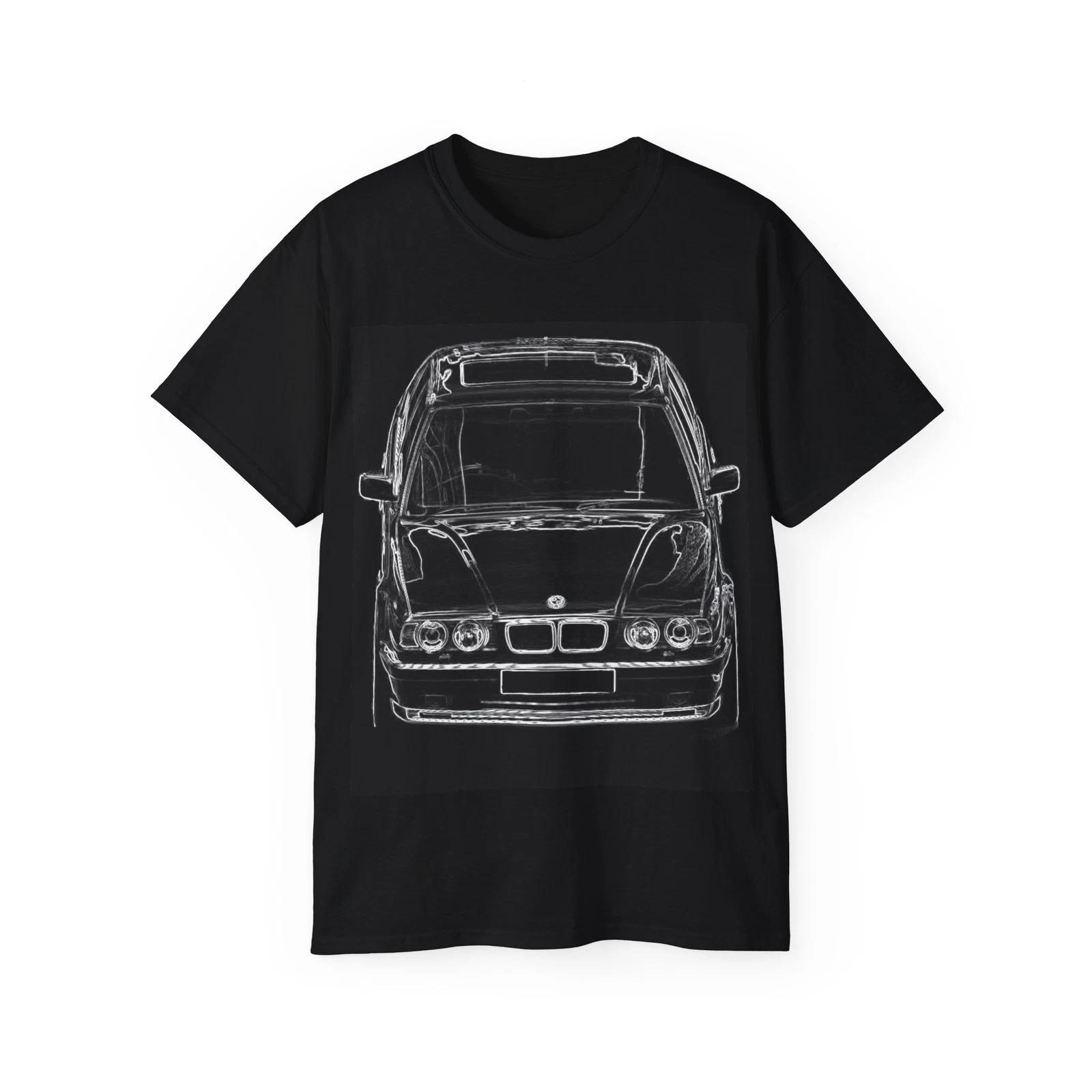 

E34 Car Leisure TShirt Mens and Womens Luxury Brand Top S
