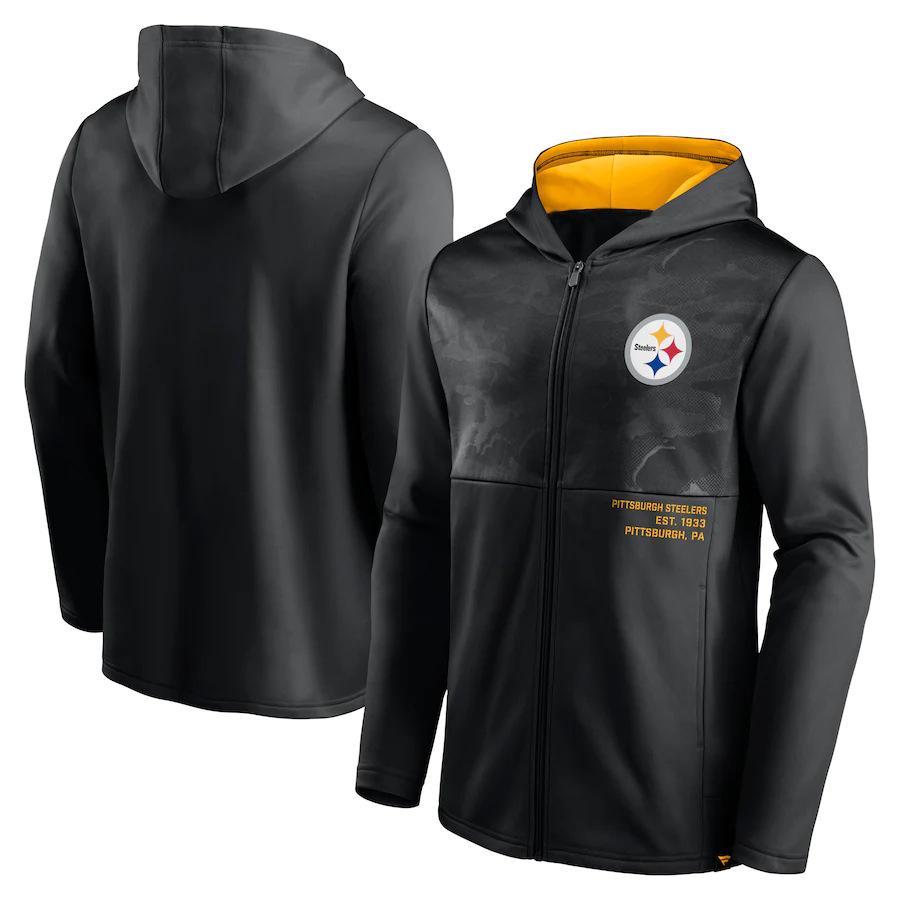 Individueller Kapuzenpullover mit Reißverschluss und europäischem & amerikanischem Sportprint - Herren NFL Football Uniform