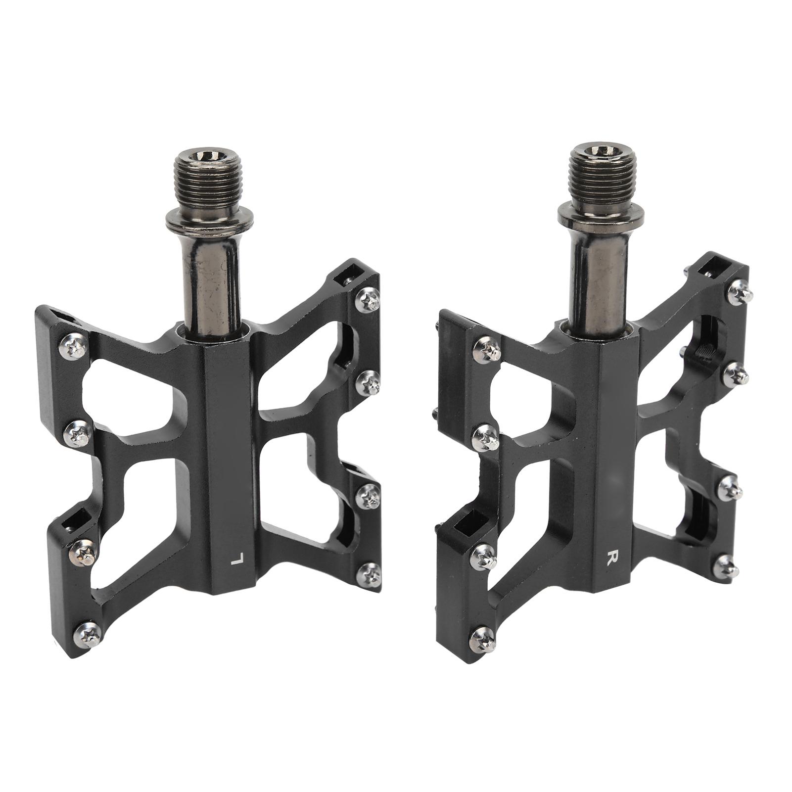 

WAKE Велосипедная педаль на 3 подшипниках, из алюминиевого сплава с ЧПУ, прочная, для горного велосипеда, педали на подшипниках, черная чёрный