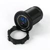 New LED Panel Digital Voltage Meter Low Voltage Alarm For Motorbike Car Boat 12V-24V