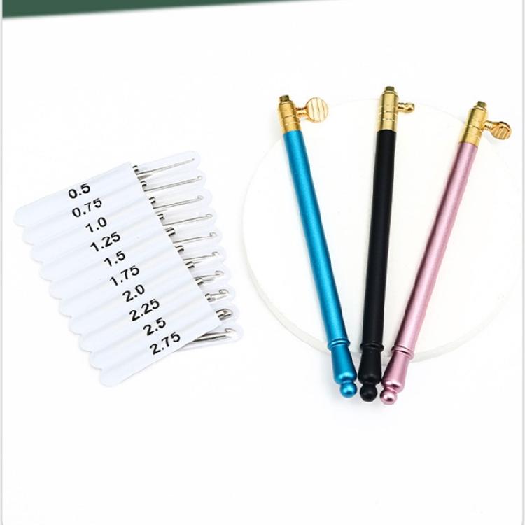 Sturdy Metal Crochet Hook For Smooth Knitting Experience On Any Project
