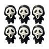 Scream Ghost Face Ornament 3D Printed Ornament, Mini Desktop Statue for Halloween Compact Decor Decoration, Funny Skeleton Figurine Home Office Shelf