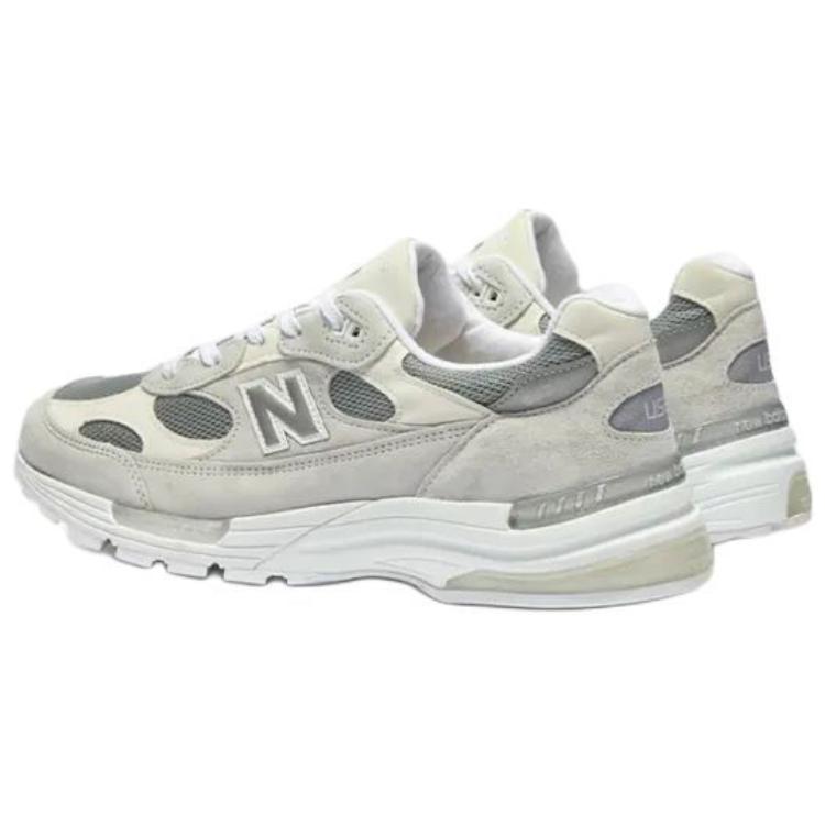 New Balance 992 Made In USA White Reflection Unisex Sneakers Silver-Metallic U992NC