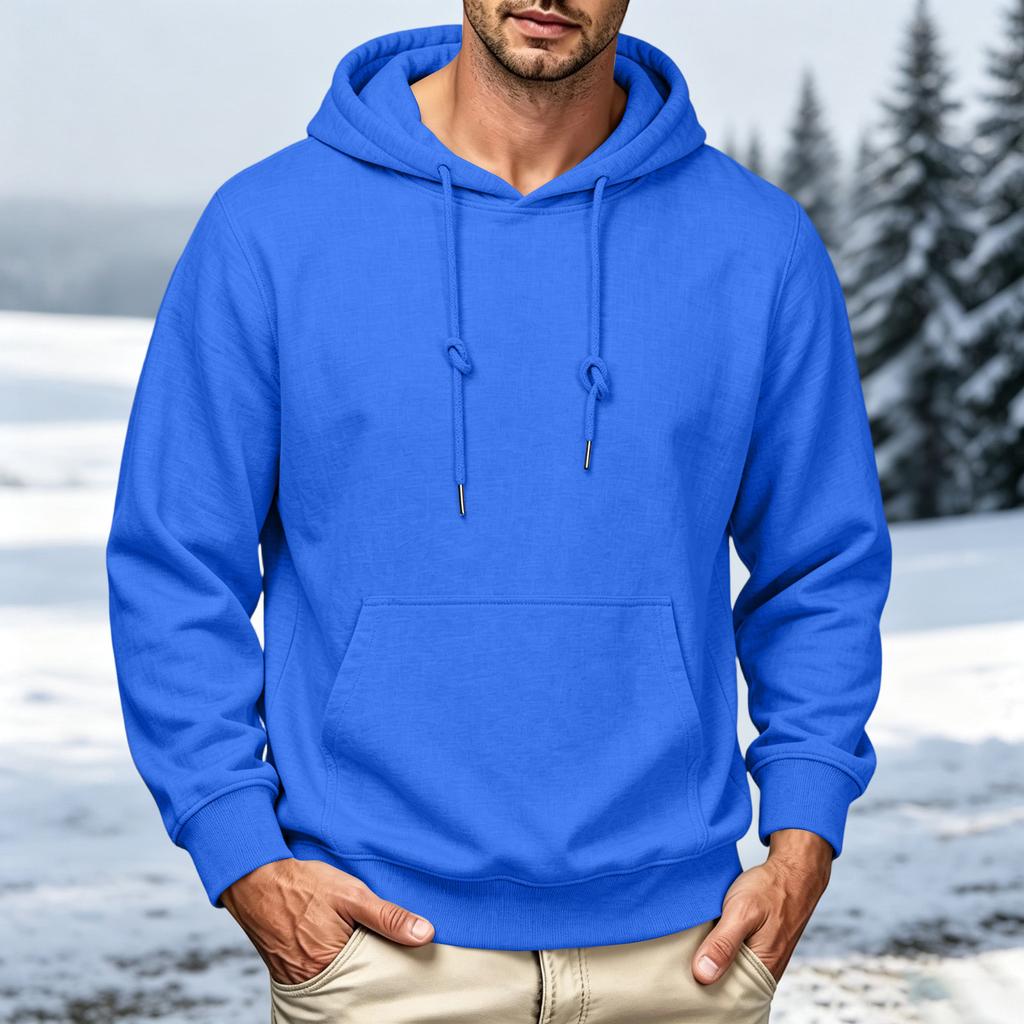 Herren Pullover Hoodie mit Farbe Vielseitig Lässig Alltagsbekleidung
