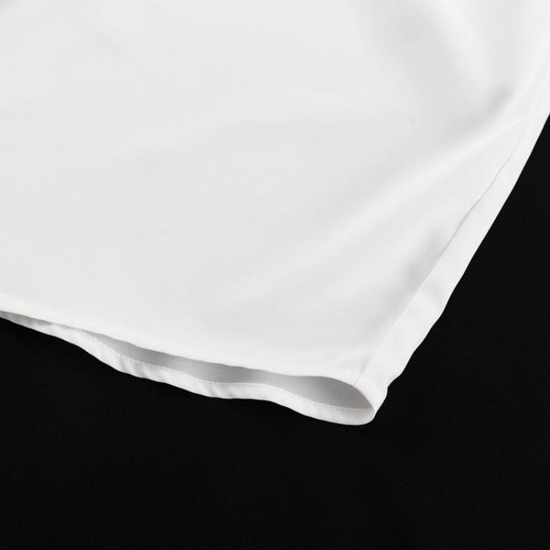 Sexy Loose White Women's Shirt Fashion O-Neck Off Shoulder Long Sleeve Shirts Elegant Classic Ruffle Top Female Clothing