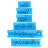 3 Set Handwriting Letter Cake Embosser DIY Plastic Molds Cake Decorating Printing Mold