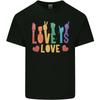 LGBT Sign Language Love Is Gay Pride Day Kids T-Shirt Childrens