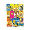 Funny The S-Simpsons Cartoon Blanket Fleece Spring Autumn Portable Lightweight Thin Throw Blanket for Bed Car Quilt