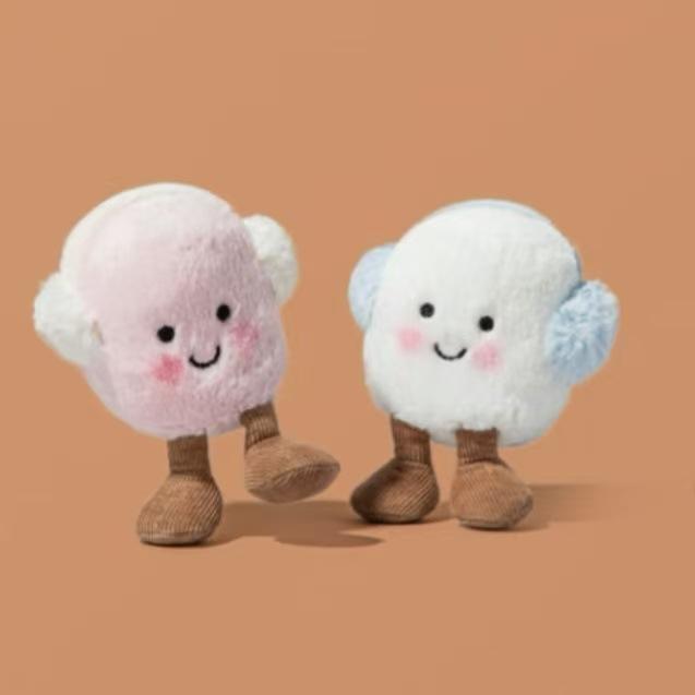 Marshmallow Ear Muffs Plush Toy Short Plush Cute Soft Stuffed Animal 31cm To 50cm For Kids In Stock