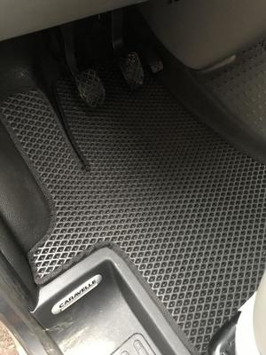 EVA Mats (black, Front, for 1-20251) for Volkswagen T6