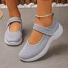 Scarpe Mary Jane da Donna Tessuto Fly Traspiranti Basse Leggere Casual per Camminare