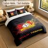 Bedding Set 1 Duvet Cover 2 Pillowcases Bayer Leverkusen Football Print Soft Bed Linen Bedroom Decor