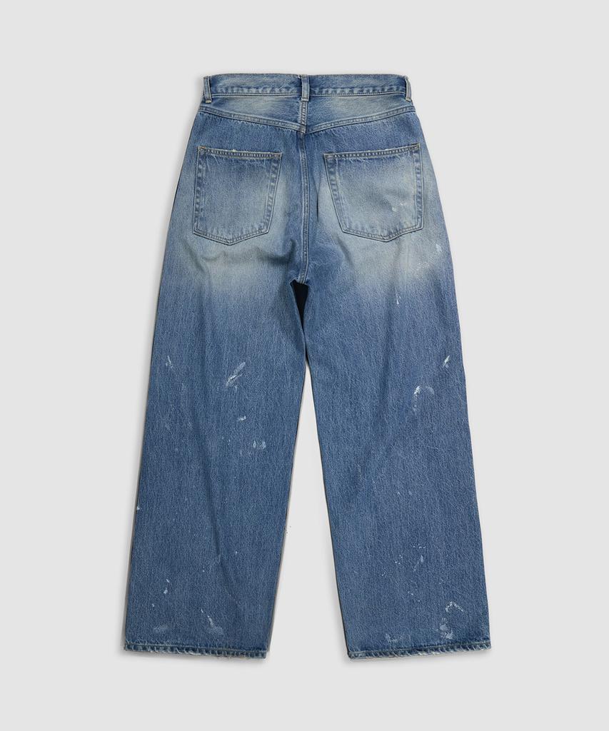 Keulaeki [Men] Loose Fit Denim_Indigo [Kr265Pmn451]
