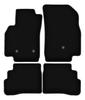 BASIC Black Velour Floor Mats For: Chevrolet Spark IV Hatchback (2015-)