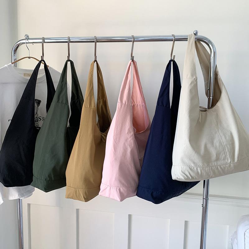 Handbag French Women's Bag Bow Ultra-light Nylon Bag Large Capacity Shoulder Bag Underarm Bag Tote Bag