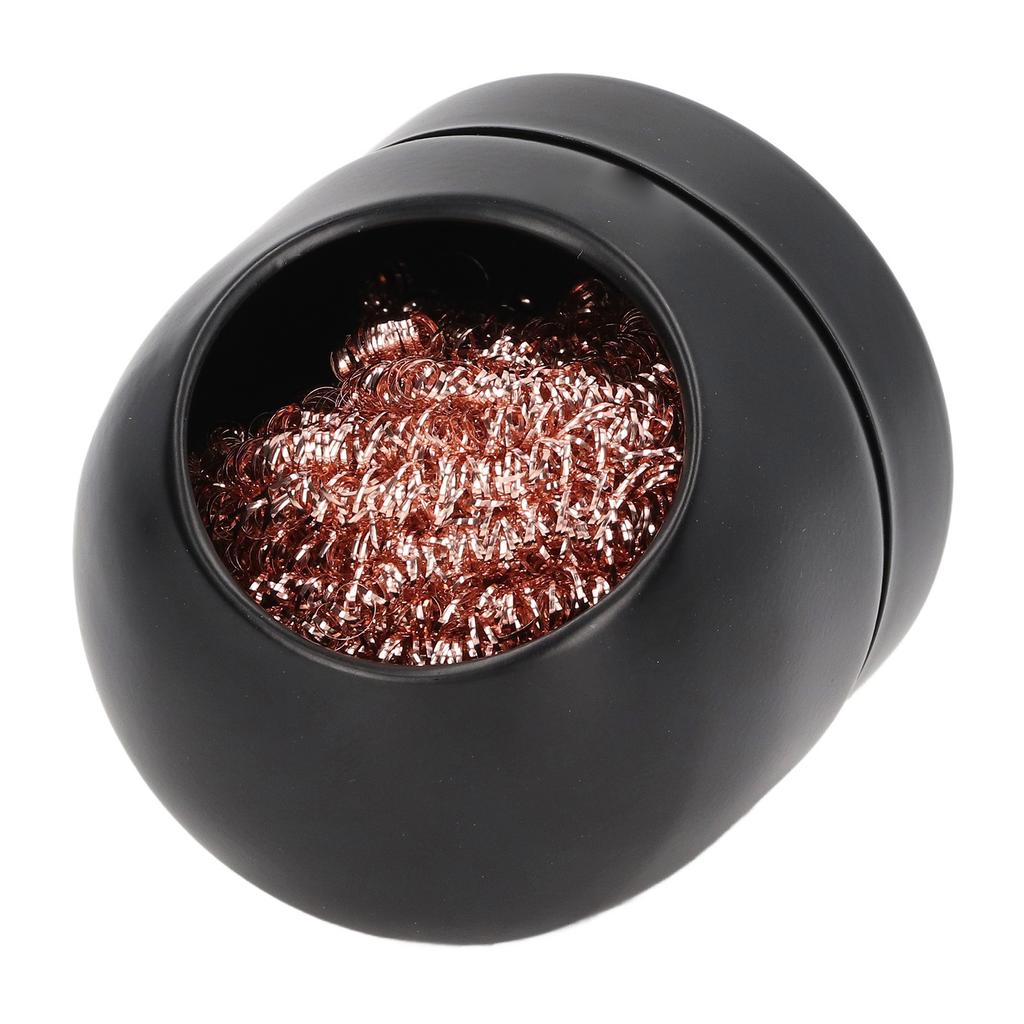 Soldering Iron Tip Cleaner Tin Removal Welding Head Stainless Steel Cleaning Wire with Holder