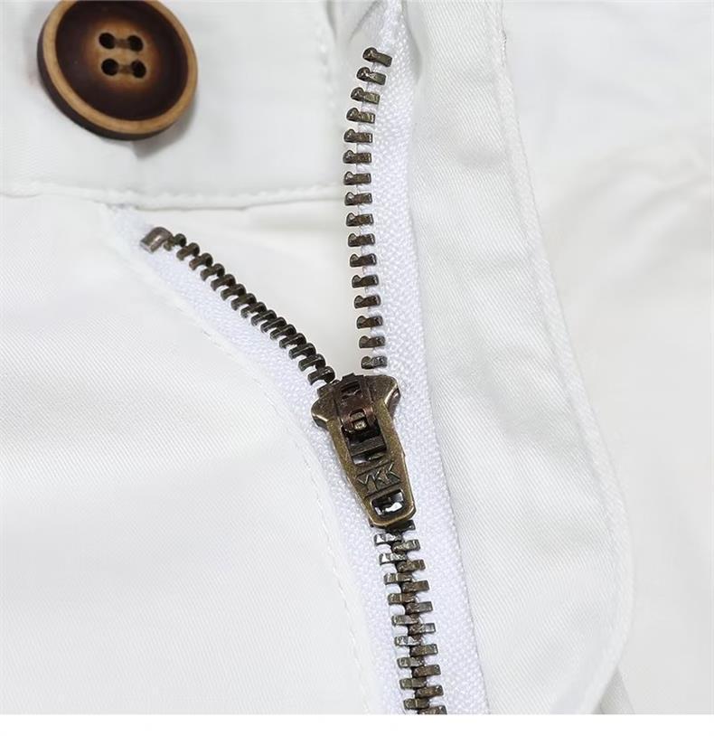 Sommer-Trend Herren Cargo Jeans mit weitem Bein und Gürteldesign