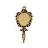 Mirror Charms Personal Items Pendants For Halloween Dark Themed Jewelry