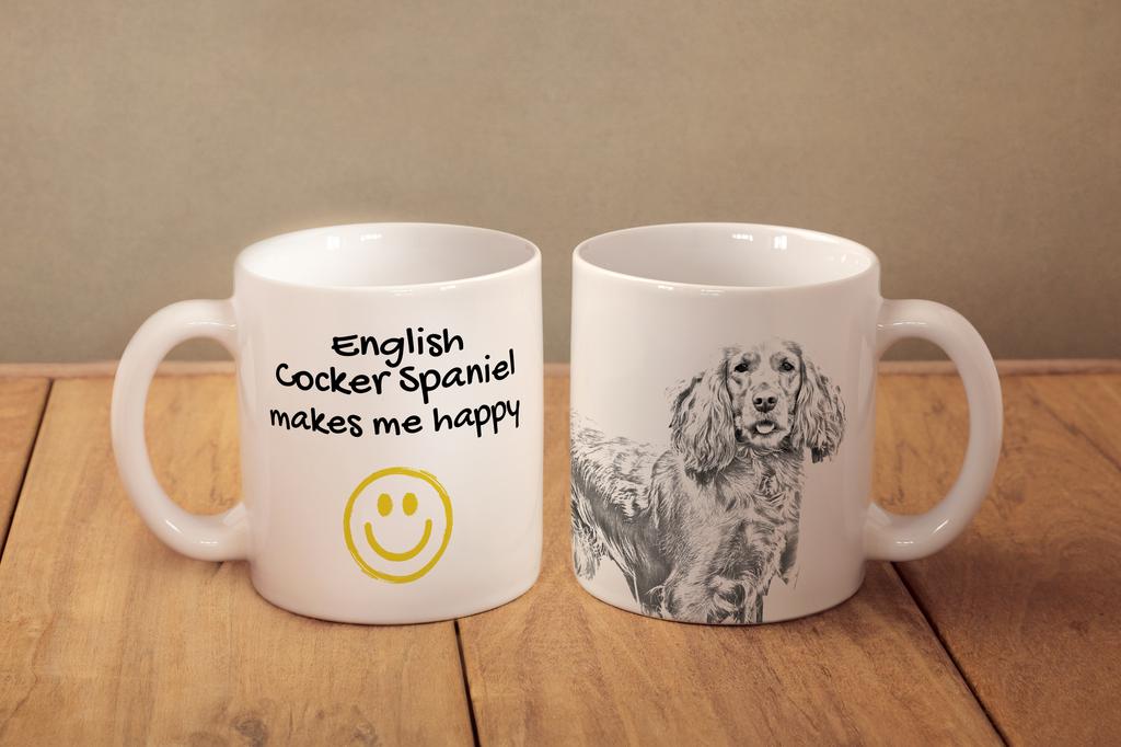 English Cocker Spaniel – Cup with a dog, cheerful cup for a dog lover | Art-Dog