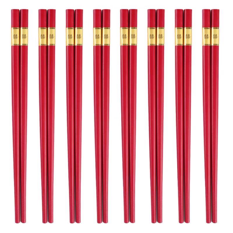 Chinese Dragon & Phoenix Wedding Chopsticks - 10 Pairs