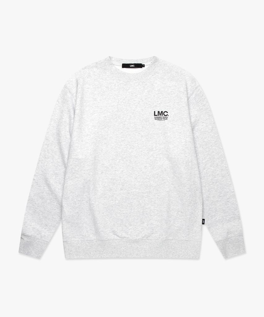 Summer Teddy Museum Tour Sweatshirt Light Heather Gray