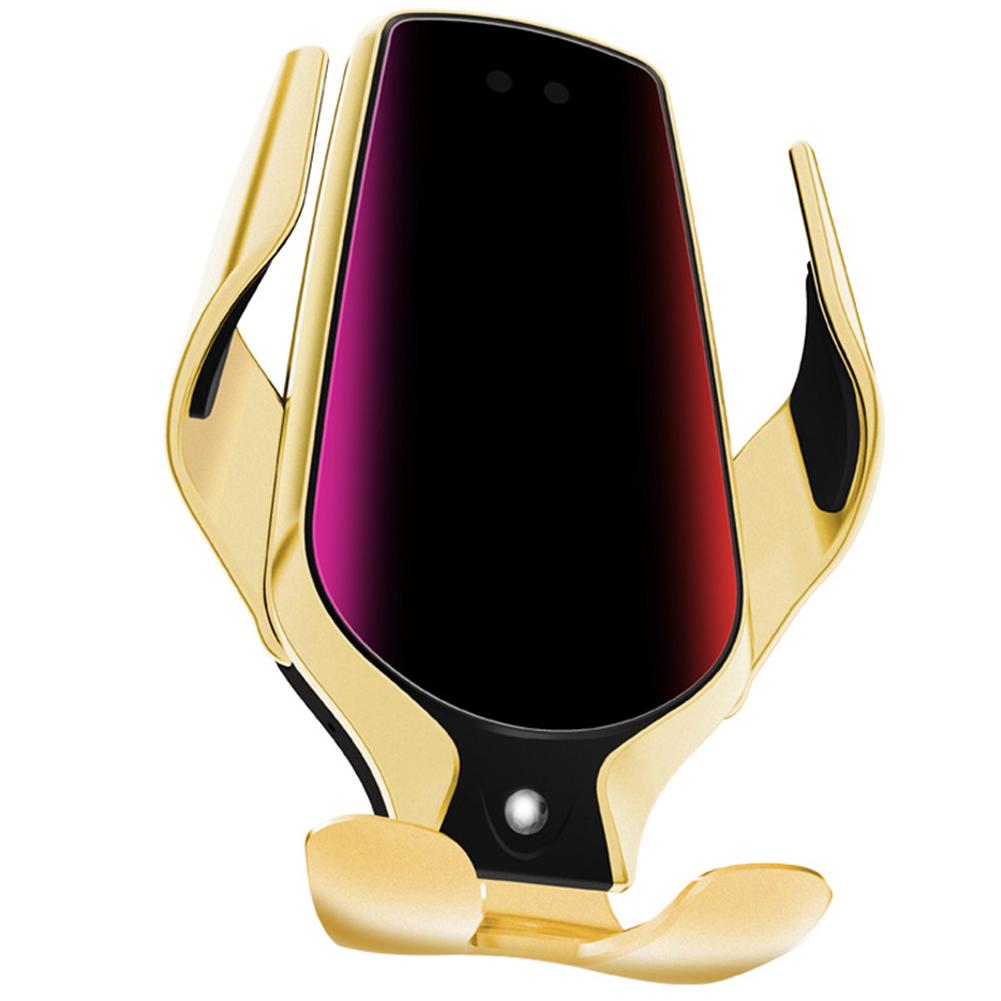 R3 Беспроводной Автомобильный R3 Беспроводной Автомобильный Умный Зажим-Вентилятор Безопасности DC5V 2A Беспроводной Автомобильный Золотой Беспроводной Автомобильный