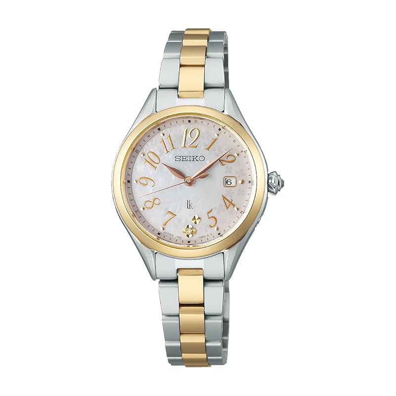 

[Seiko Watch] watch Rukia Grow 2025 SS main series SSQW092 ladies silver + lady gold