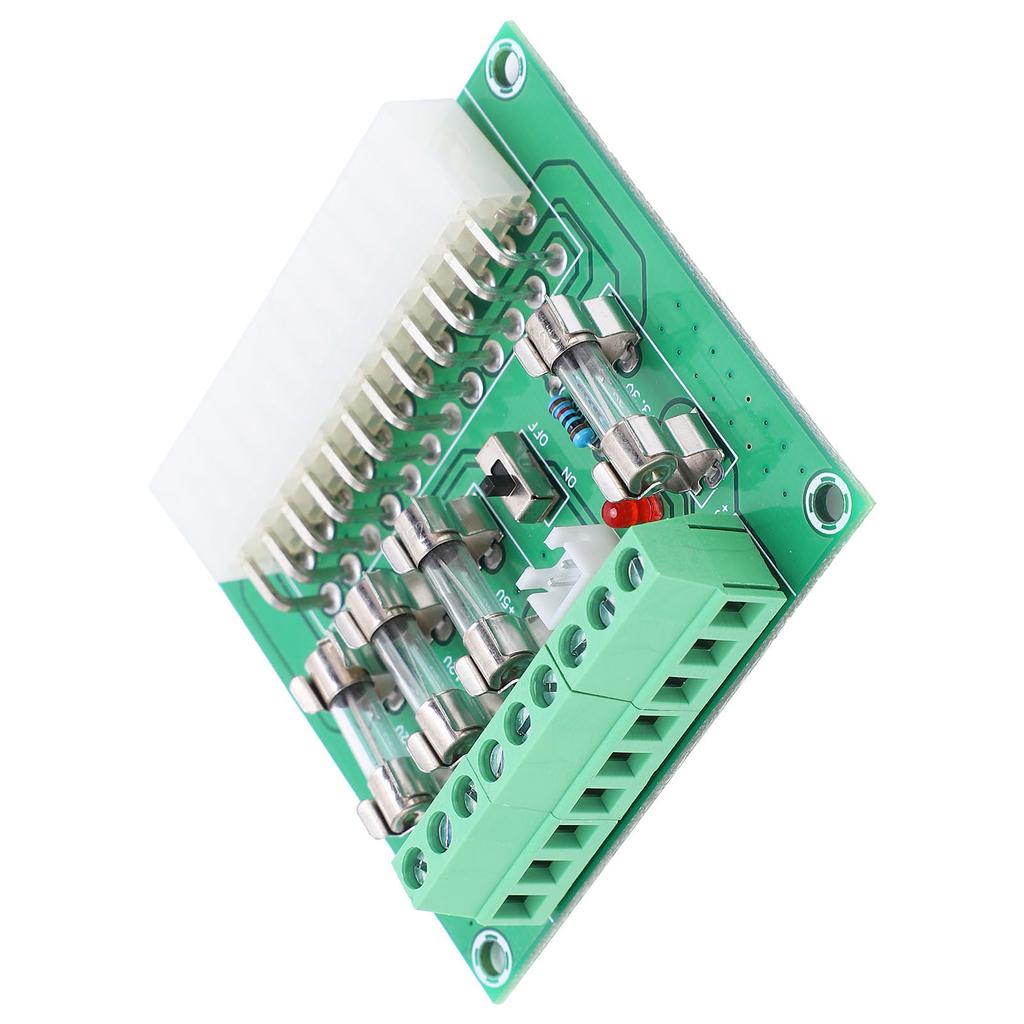 ATX Power Board Computer Supply Adapter Module 20Pin 24Pin for Computer Benchtop Desktop