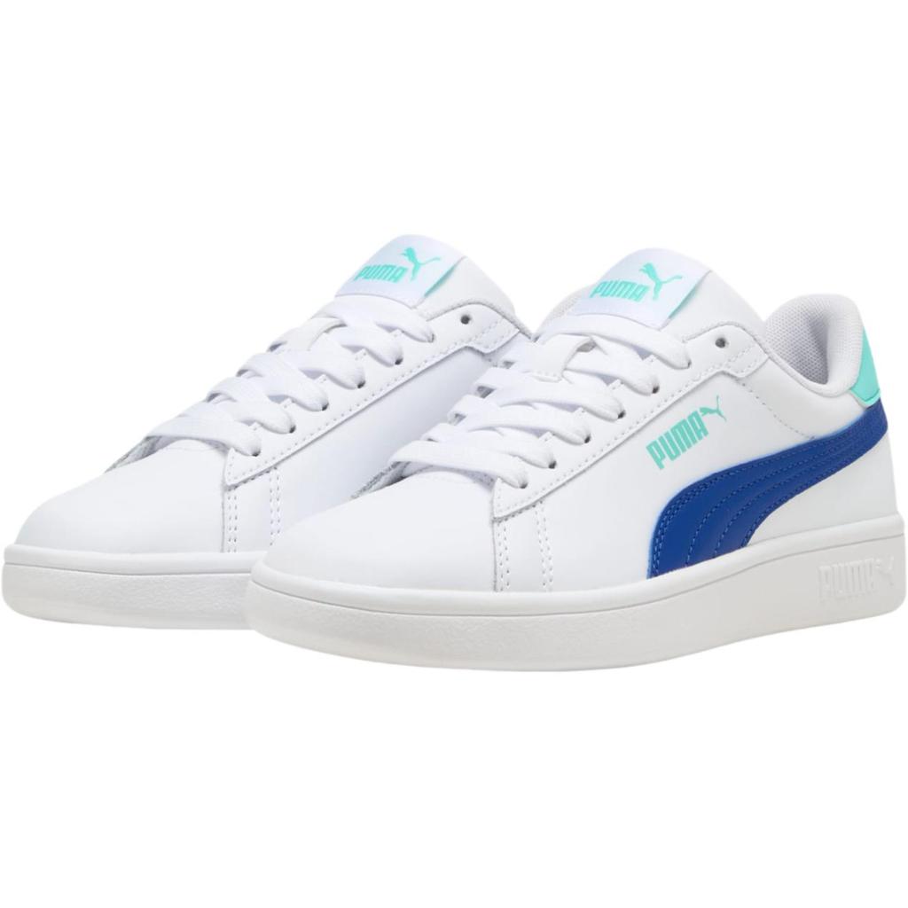 Kids' Sneakers PUMA Smash 3.0 Low top Kids' Skateboarding Shoes White Blue Teenagers