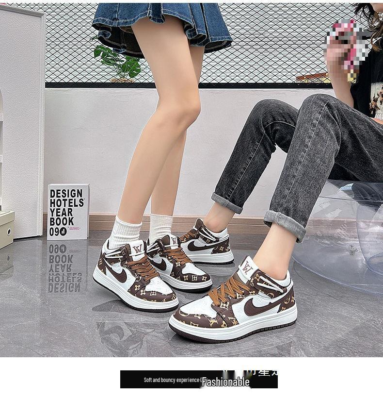 AJ Damen Air Force 1 High-Top Schwarz Weiß Panda Shadow Grey Sneaker