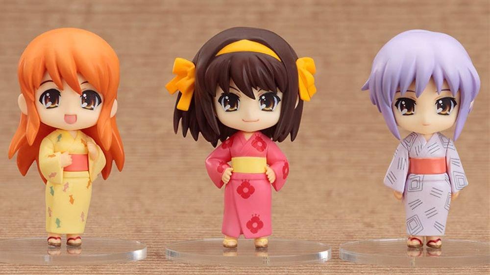 The Melancholy of Haruhi Suzumiya Nendoroid Petit Haruhi Summer Festival Set Painted Movable (Non-scale ABS&PVC Figure)