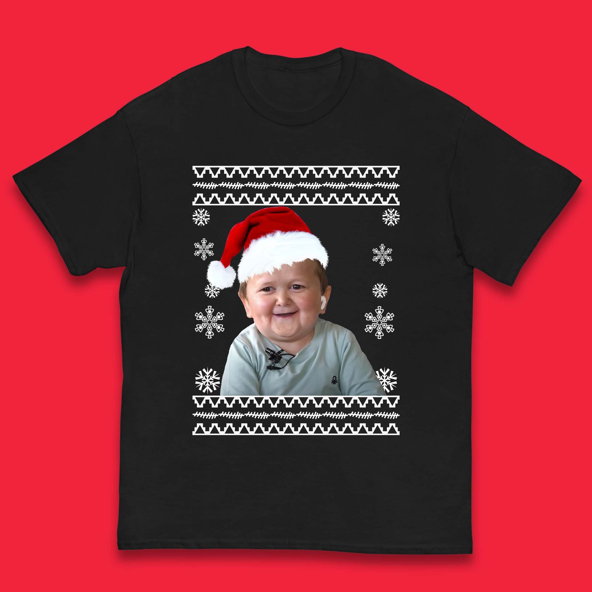 Santa Hasbulla Magomedov Christmas Kids T-Shirt 100