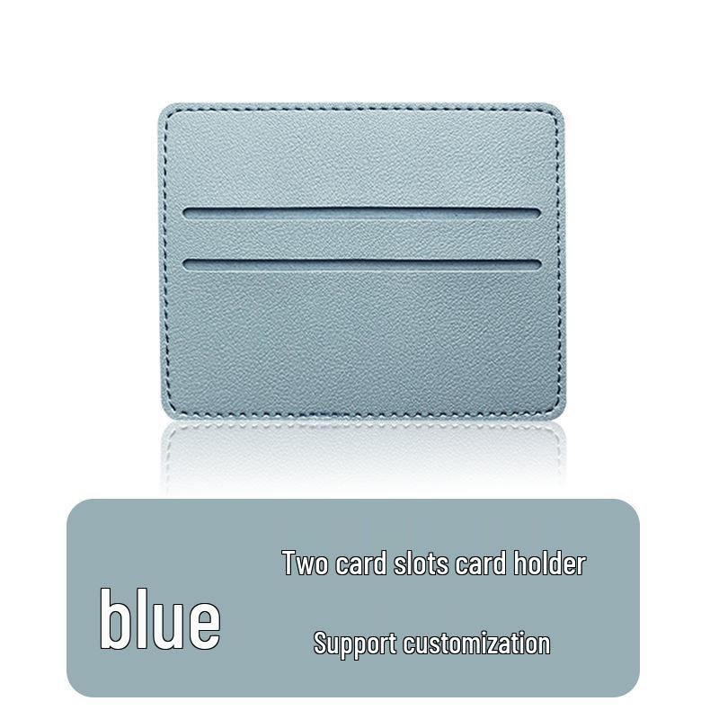 Exquisite Anti-Theft RFID Leather PU Card Holder: Universal, Spacious, & Stylish for Women