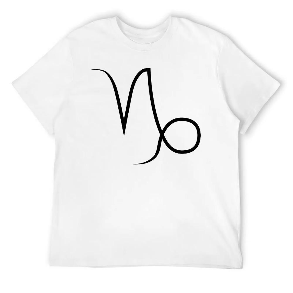 Capricorn Twelve Constellation (1) Crewneck T-shirt Sport Tees Hot Sale Funny Novelty Leisure USA Size