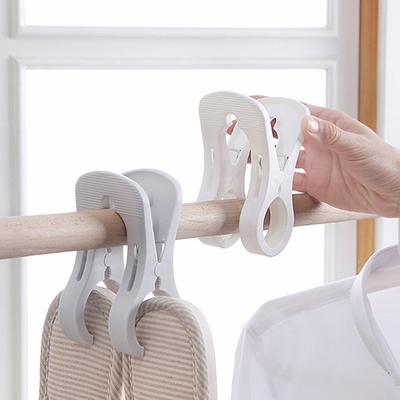 Büyük Rüzgar Geçirmez Klip Plaj Mandalları Elbise Plastik Mandal Asılı