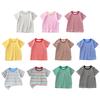 Children's Striped T-Shirt Summer Crew-Neck Short-Sleeve