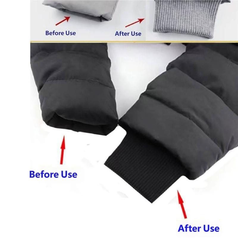 Elastic Ribbed Wristband Wind Resistant Cuffs Polyester Fabric Ribbed Cuff For Winter Coat Down Jackets Handmade Craft