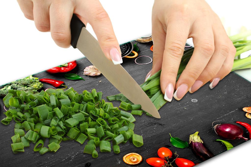 Glass Plate Cutting Board 52X40 Kitchen