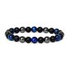 Facted Obsidian Hematite Tiger Eye Bracelets for Magnetic Health Protection Soul Jewelry Nature Stone Beads Bracelet Men Pulsera