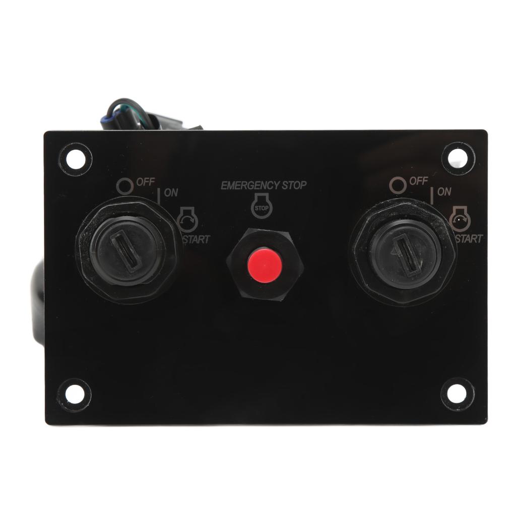 Utombordare Dubbelmotor Strömbrytarpanelenhet 37100‑96J14 Ersättning för Suzuki Dubbelmotor