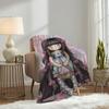 Cute Little Girl Blanket Soft Plush Nap Sofa Rug for Living G-Ggorjuss-S Room Warm Office Bedroom Birthday Home Travel Kid Gifts