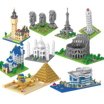 LULUFUN Tour De Pise – Mini Blocs De Construction 3D – 1800+ Pièces – Cadeau Architecture Pour Ados Et Adultes