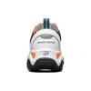Skechers D'LITES 2.0 Herren Weiß Schwarz Orange Niedrig geschnitten Freizeitschuhe Netzstoff Synthetikleder Komfort Vielseitig 666151-WBOR