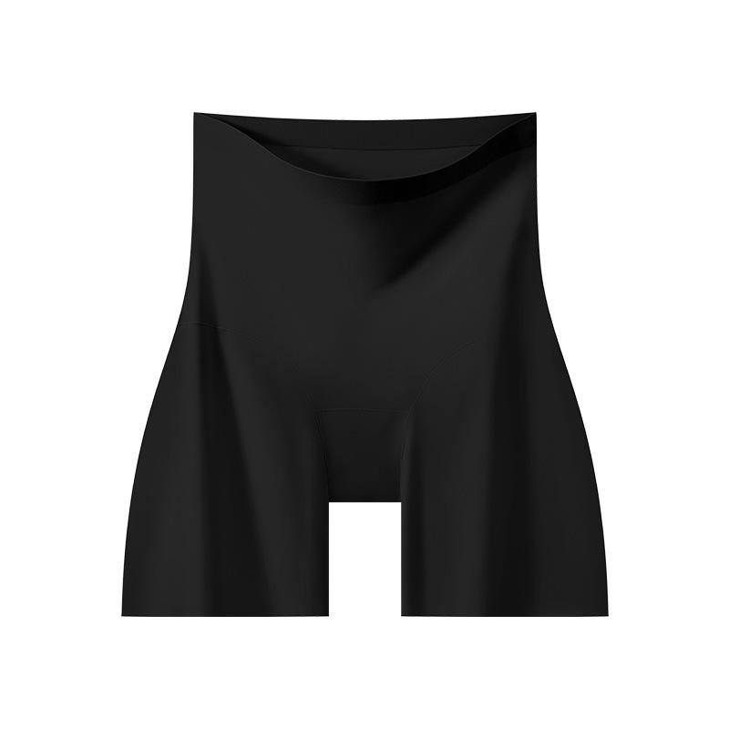 Female Summer Thin No Trace of Abdominal Antibacterial Ice Silk To Lift Hip Anti Go Out of Two in One Safety Underwear