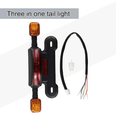 50CM Verkabelung 12V Bremslicht Elektrisches Fahrrad Rücklicht LED Blinker
