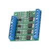 PWM 4-Channel MOS FET Module PLC Amplifier Circuit Board Driver Module 3-20V to 3.7-27VDC 10A