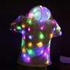 Mens Womens Colorful Glowing Jacket Led Colorful Luminous Clothing(Ship Without Battery )