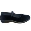 2024 Summer Non-slip Soft Sole Breathable Black Shoes for Work and Dance