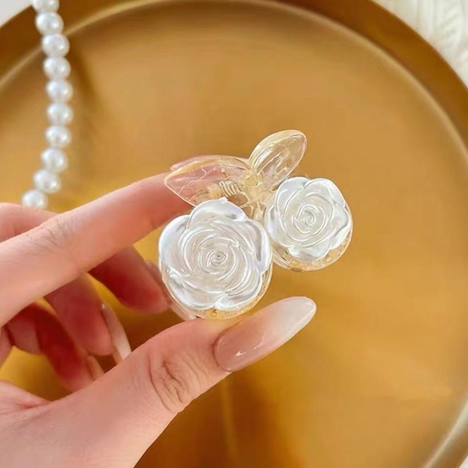 

Pearl hairpin Black Flowers hair accessories trendy women s hairpin luxury designer hairpin