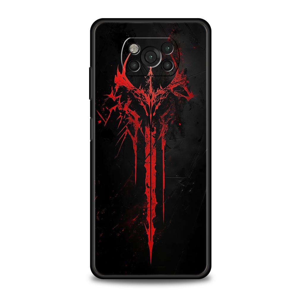 Das Schwert Kreatives Muster Handyhülle für Xiaomi Poco F7 F6 F5 F4 F3 X6 X5 X4 X3 NFC F7 Ultra M4 C51 C55 GT 5G Weiche TPU Hülle